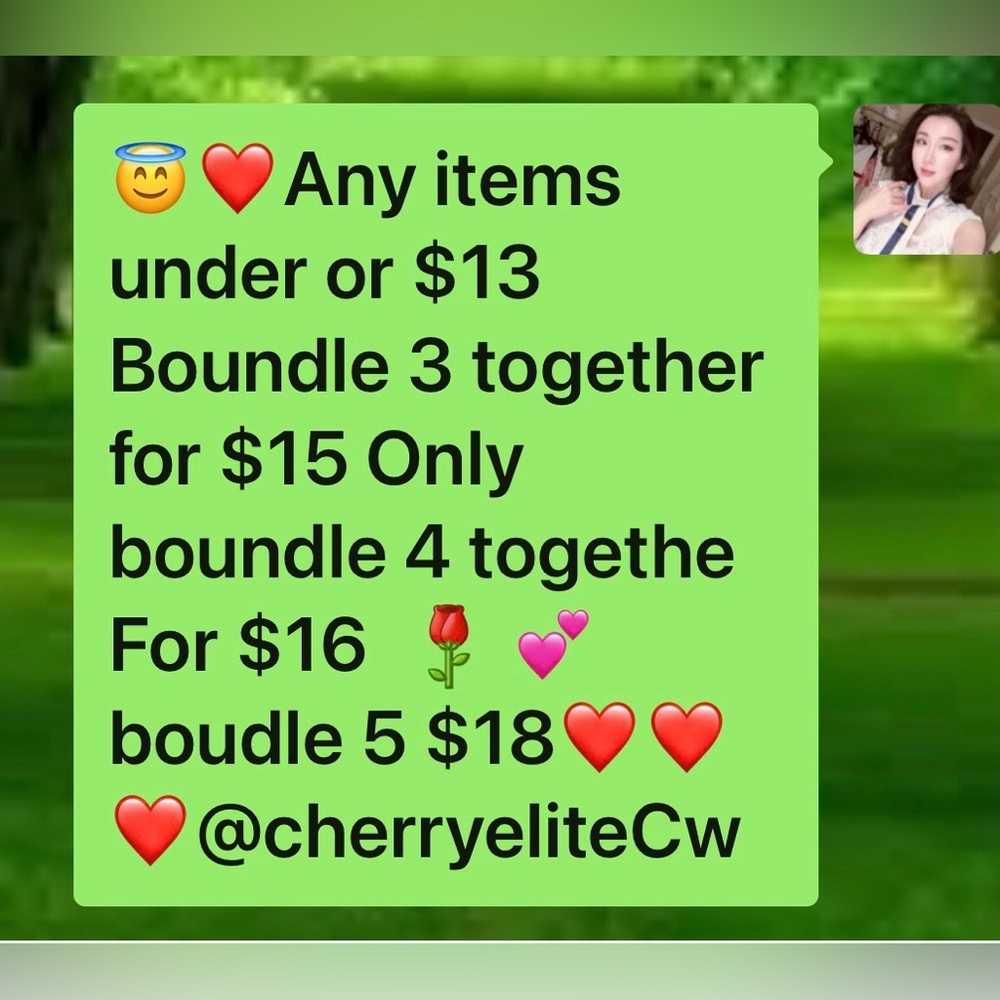 Green Promotional Offer Sign